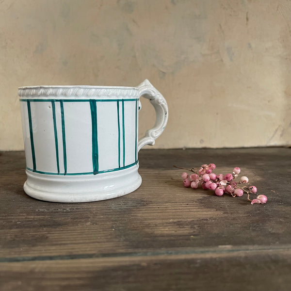 Antique Drum Lined Victorian Mug