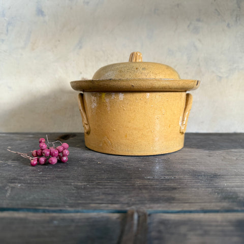 Antique French Confiture Pot