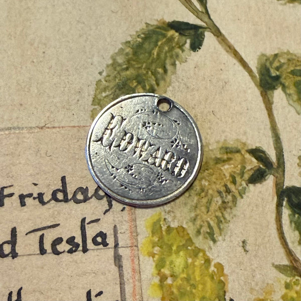 Victorian Edward Love Token Charm