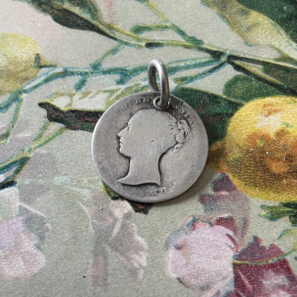 Victorian Dad Love Token Charm