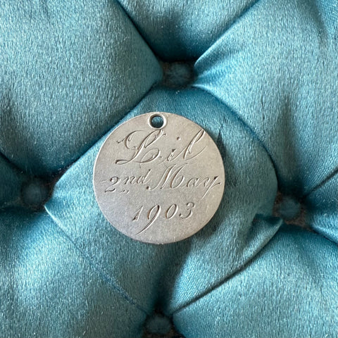 Victorian Lil 2nd May 1903 Love Token Charm