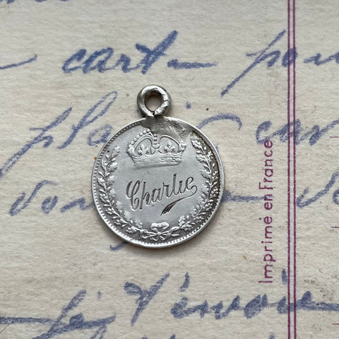 Victorian Charlie Love Token Charm