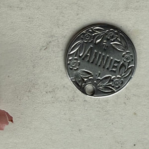 Victorian Annie Love Token Charm