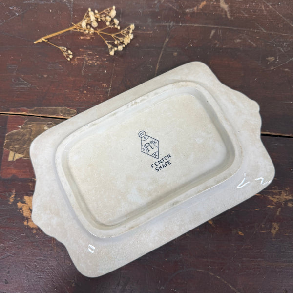 Victorian Transfer Rectangle Dish