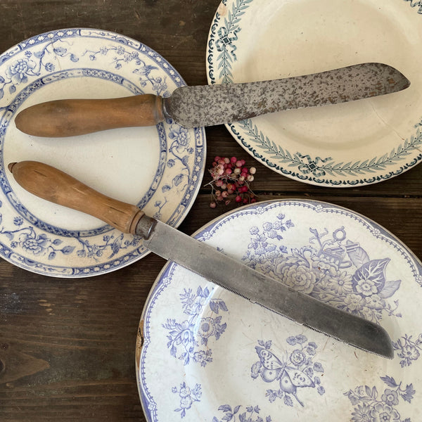 Antique Carved Handle Knives