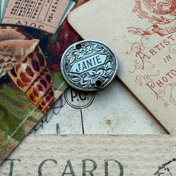 Victorian Janie Love Token Charm