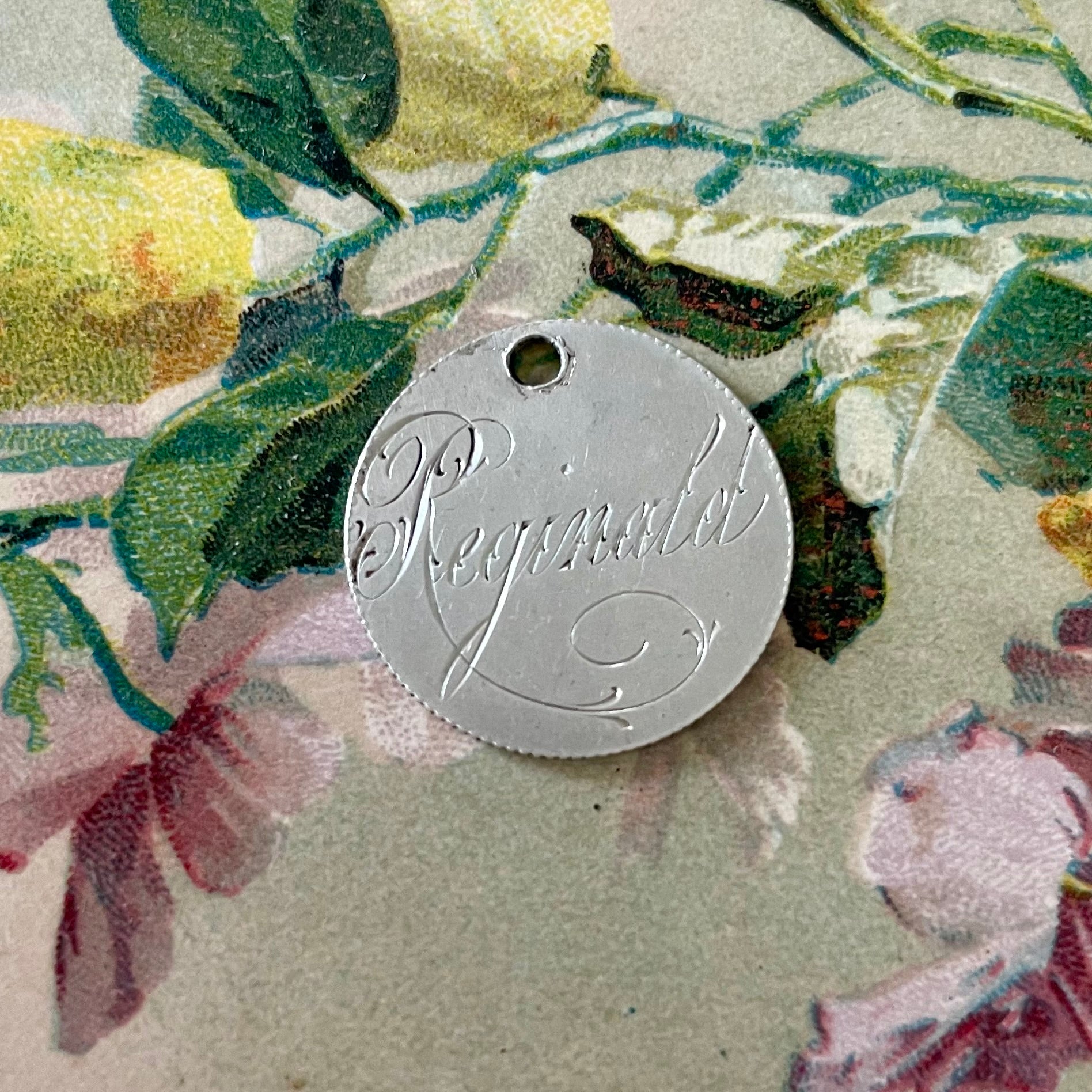 Victorian Reginald Love Token Charm