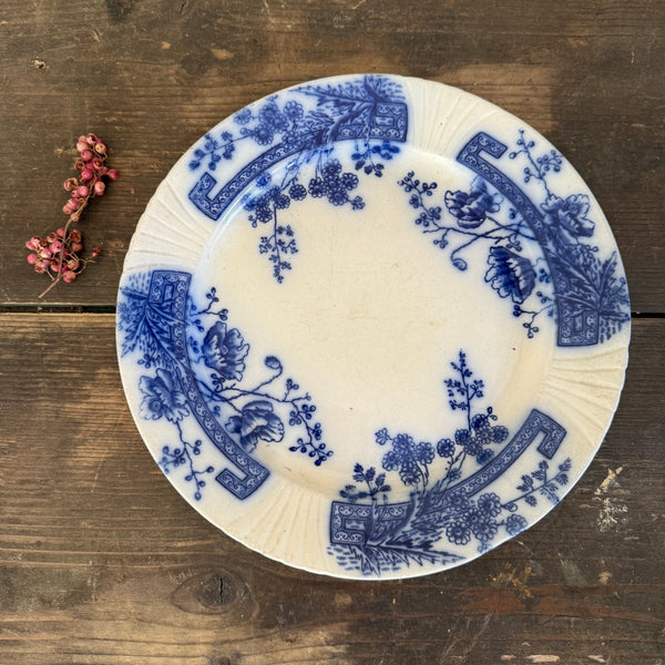 Pretty Blue Vintage Plate