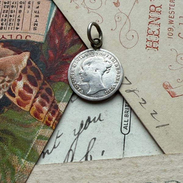Victorian Ruth Love Token Charm