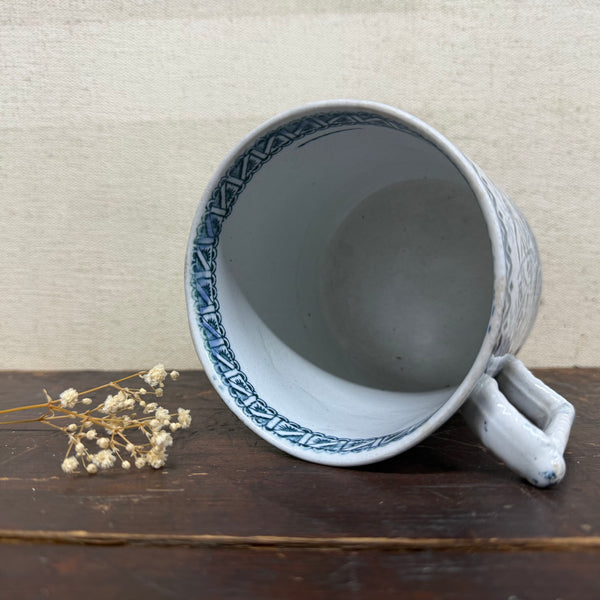 Antique Transfer Floral Cup