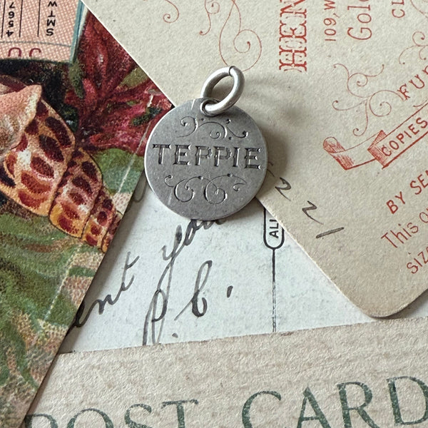 Victorian Teppie Love Token Charm