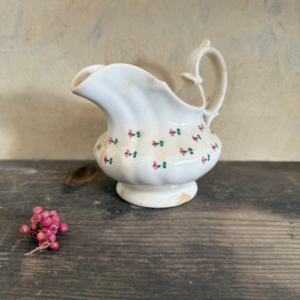 Antique Floral Jug