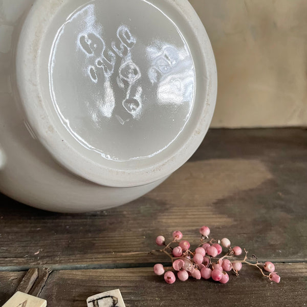 Crisp Vintage White Jug