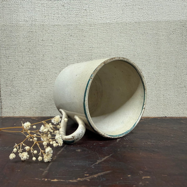 Antique Stained Motto Cup