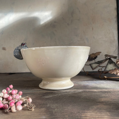 Antique French Mouse Bowl
