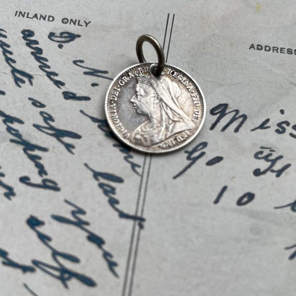 Victorian Aunt Annie Love Token Charm
