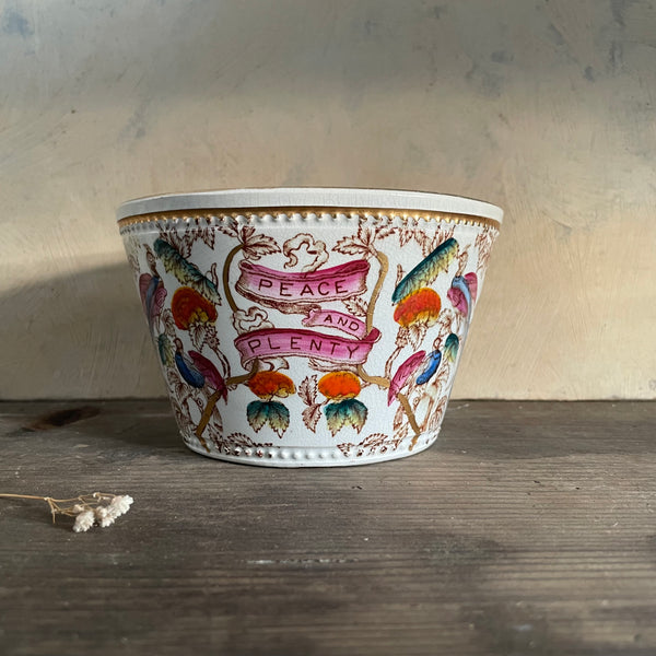 Antique 'Peace & Plenty' Bowl