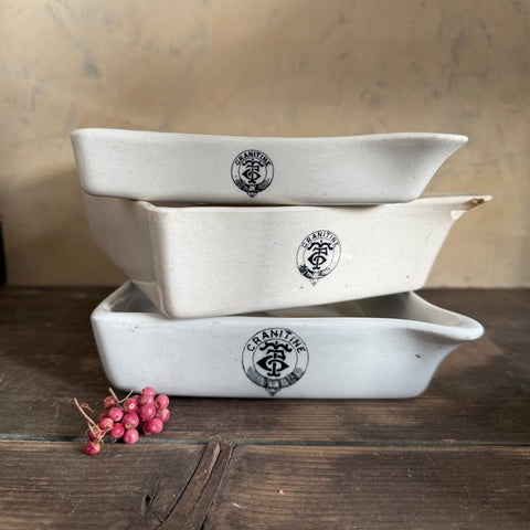 Antique Ceramic Developing Tray