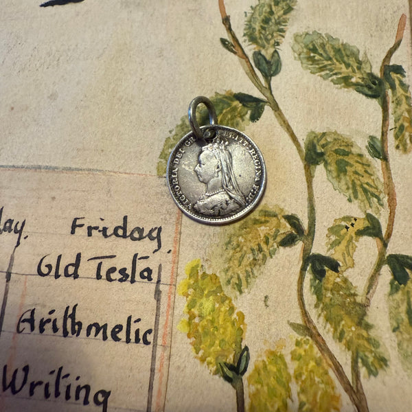 Victorian Father Love Token Charm