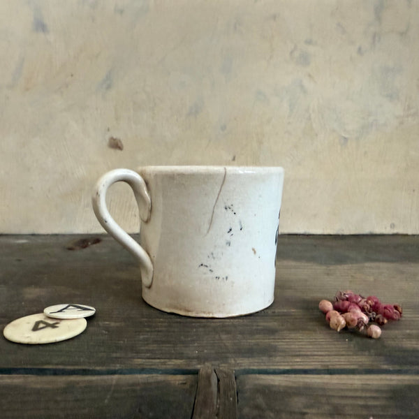 Staffordshire Antique Learn Cup