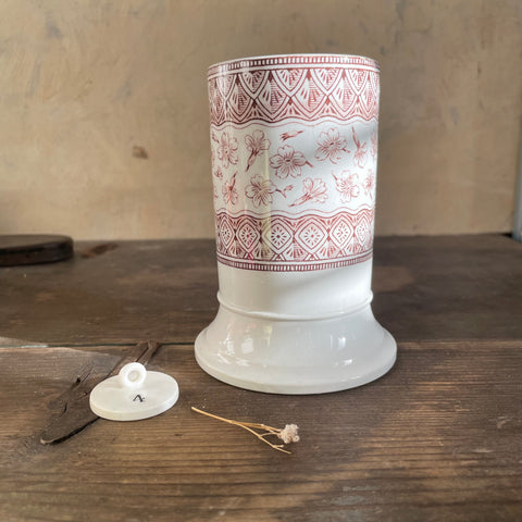 Vintage Transfer Vase