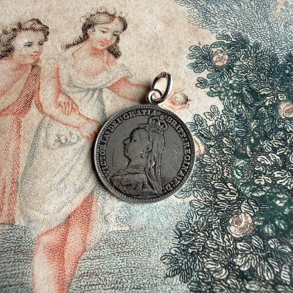 Victorian LC Love Token Charm