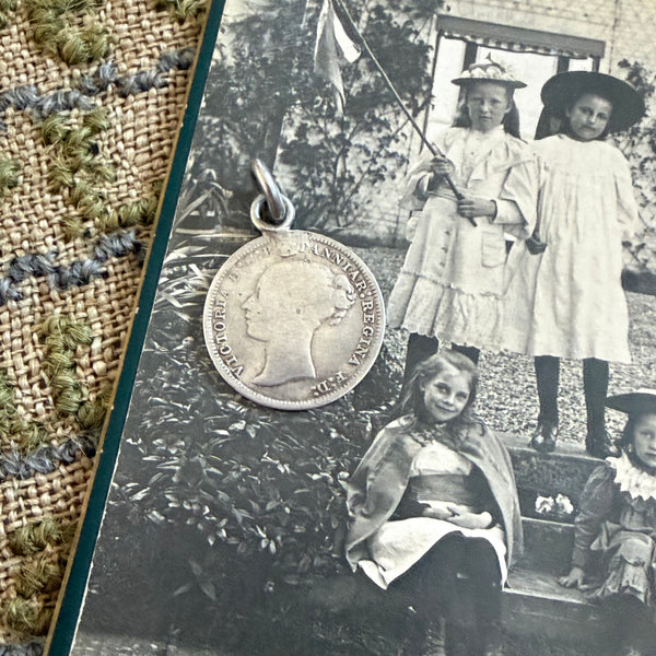 Victorian Grace Love Token Charm