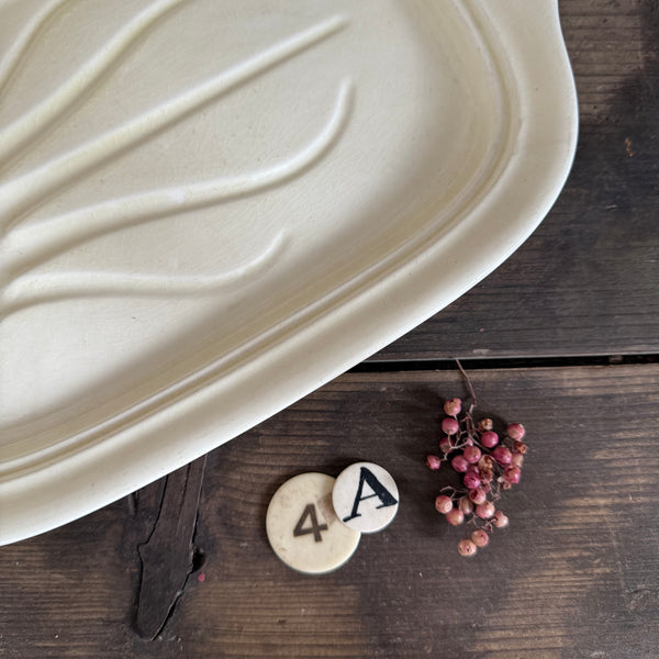 Small Antique Meat Plate