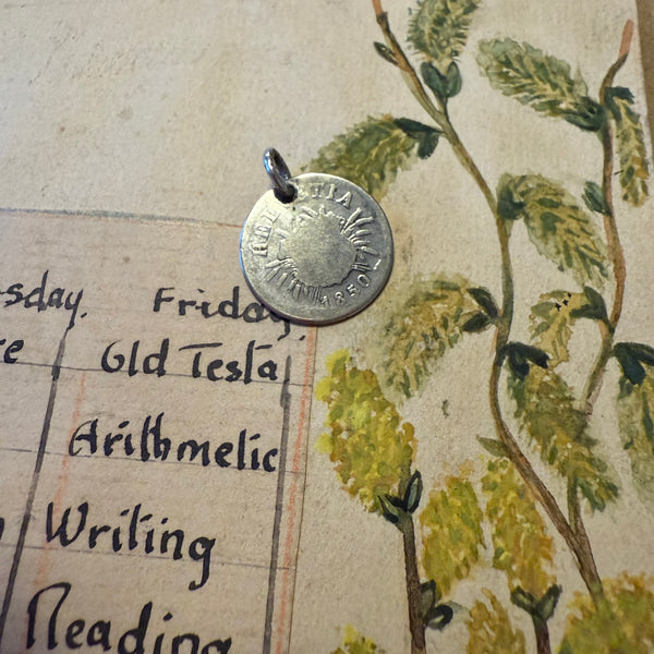 Victorian Harriett Love Token Charm