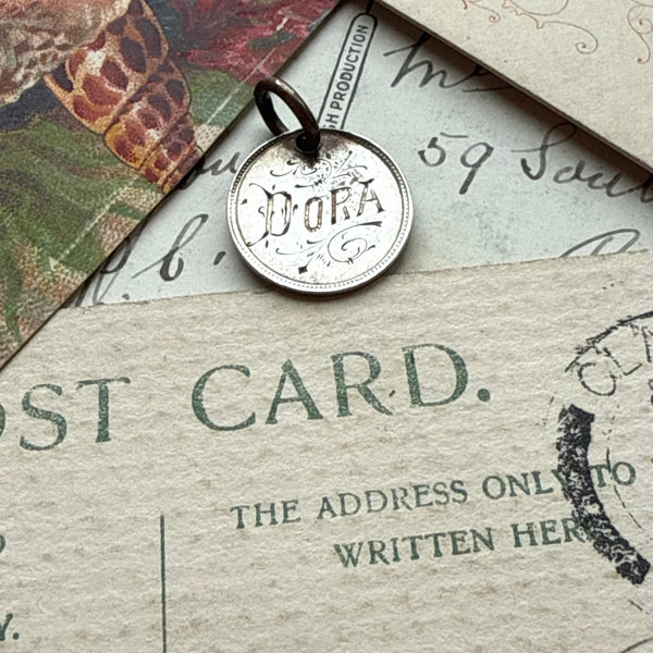 Victorian Dora Love Token Charm