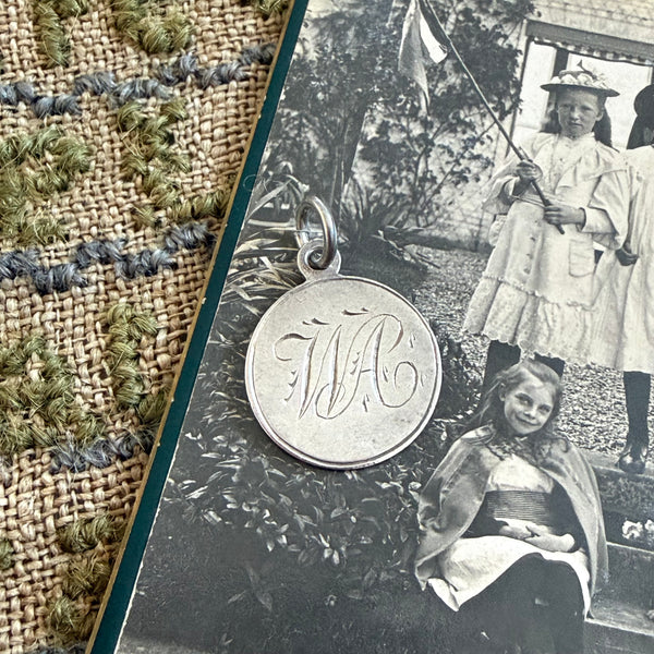 Victorian WA Love Token Charm