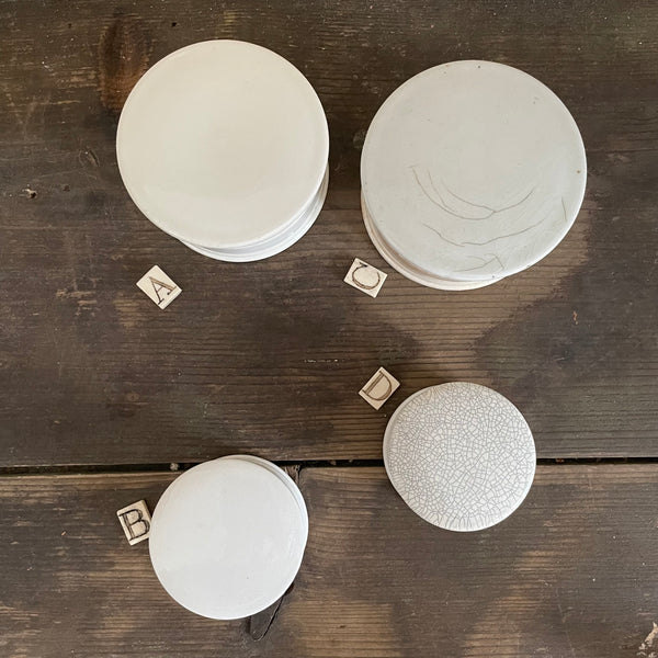 Plain Victorian Chemist Pots