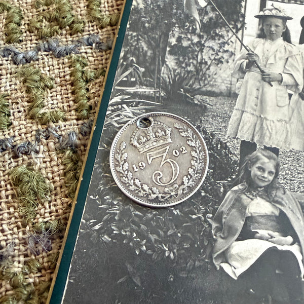Edwardian Coronation Love Token Charm