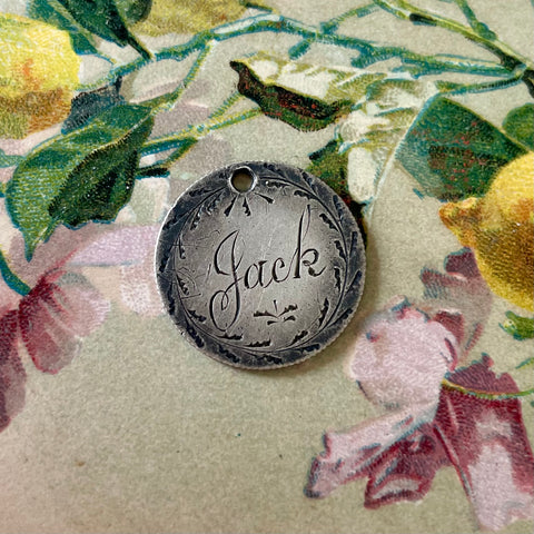 Victorian Jack Love Token Charm