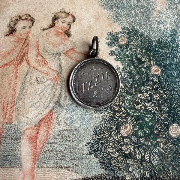 Victorian Lizzie Love Token Charm
