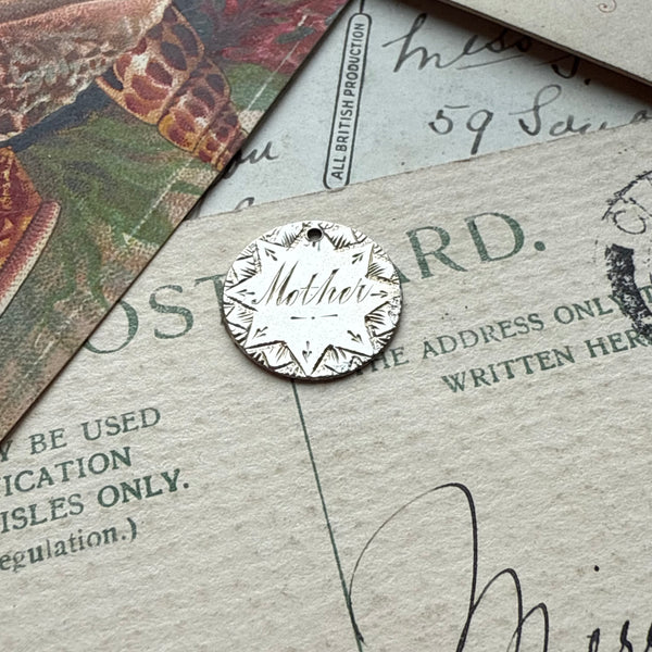 Victorian Mother Love Token Charm