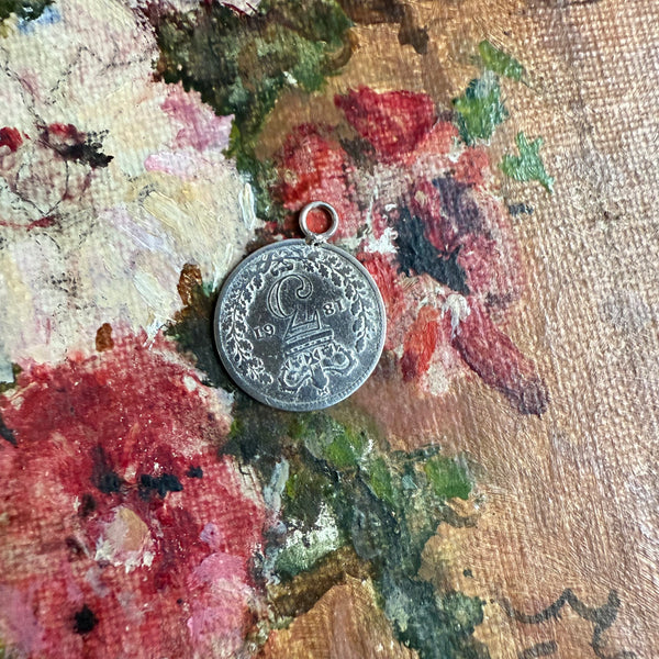 Victorian Lords Prayer Love Token Charm