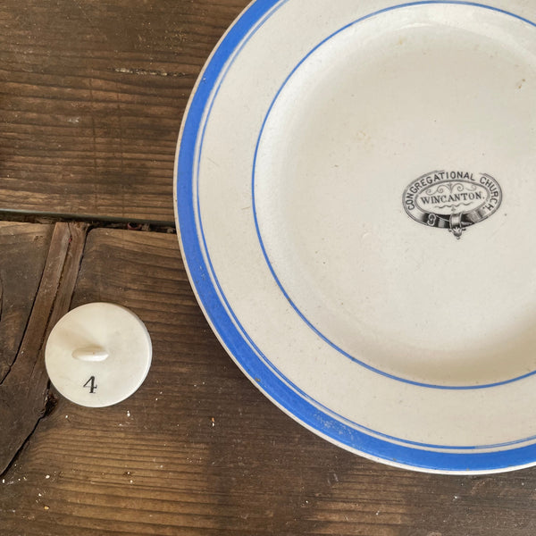 Vintage Wincanton Plate