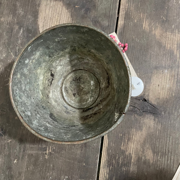 Antique Copper Bowl