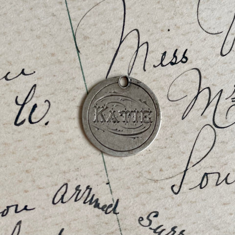 Victorian Katie Love Token Charm