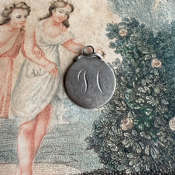 Victorian JA Love Token Charm
