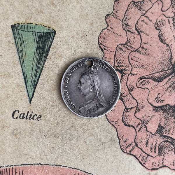 Victorian Emmie Pictorial Love Token Charm