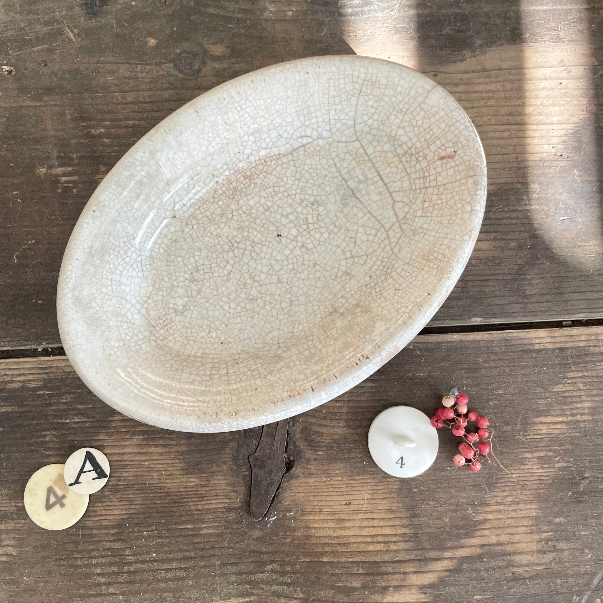 Antique Ironstone Dish