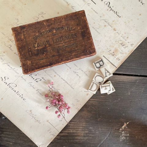 Antique Advertising Box
