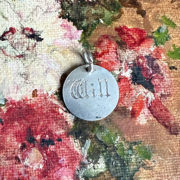 Victorian Will Love Token Charm