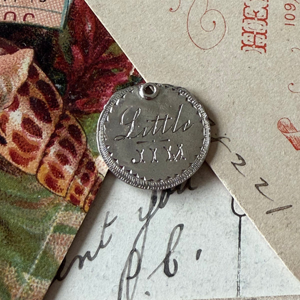 Victorian Little Jim Love Token Charm