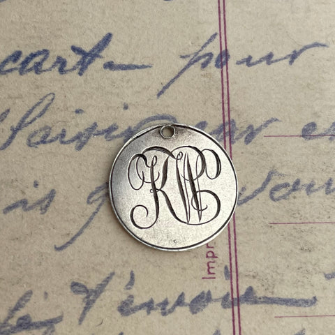 Victorian KW Love Token Charm
