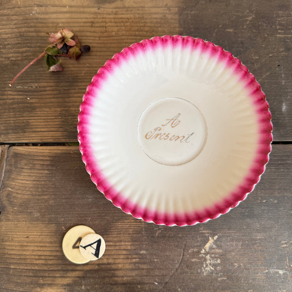 Antique 'A Present' Plate