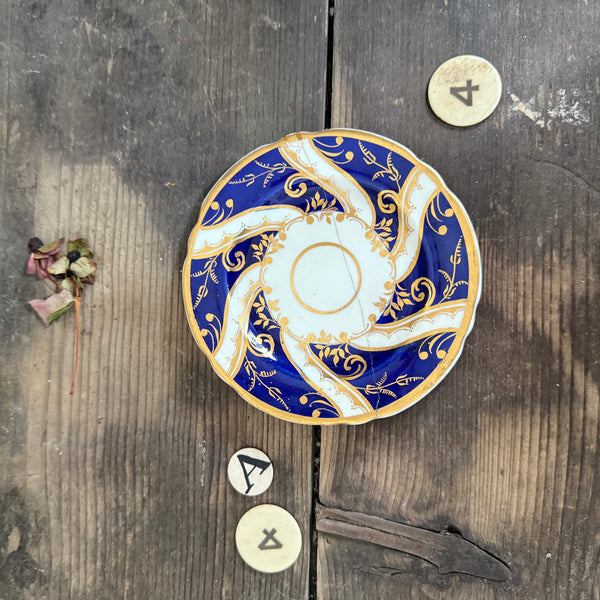 Antique Staple Repair Plate