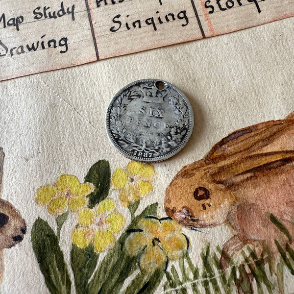 Victorian TO Love Token Charm